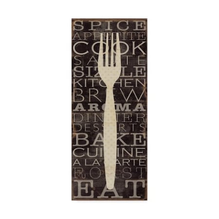 Pela Studio 'Kitchen Words I' Canvas Art,14x32